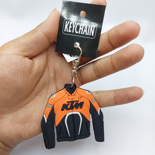 Good Quality KTM Printed 3D Rubber Keyring At Wholesale & Retail Price